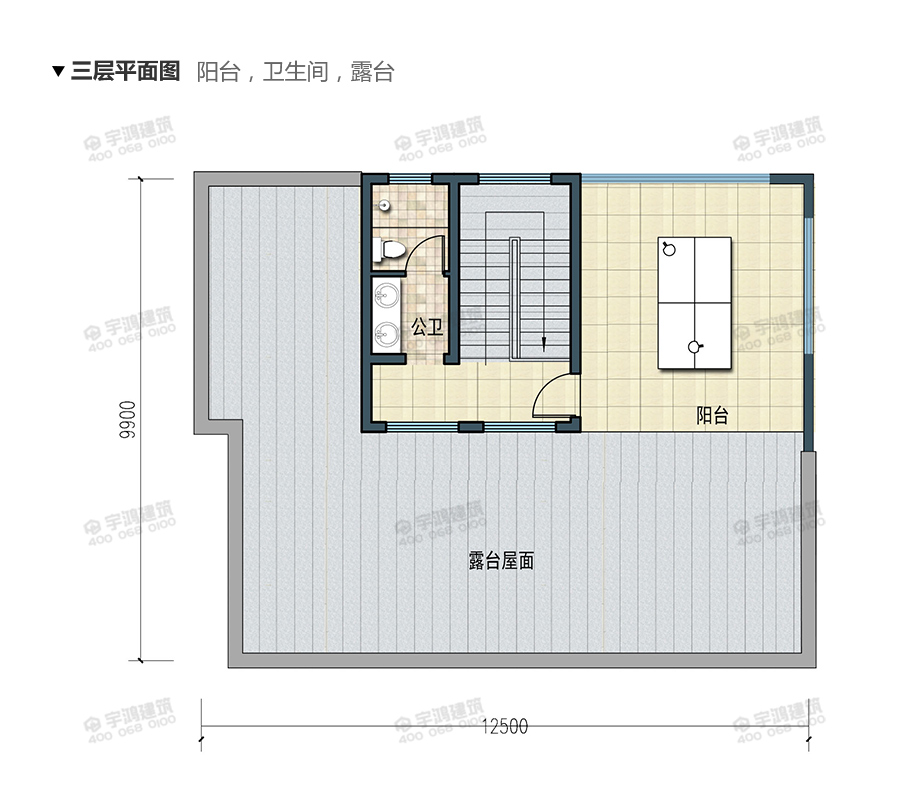 18x14米現代風農村別墅設計圖紙