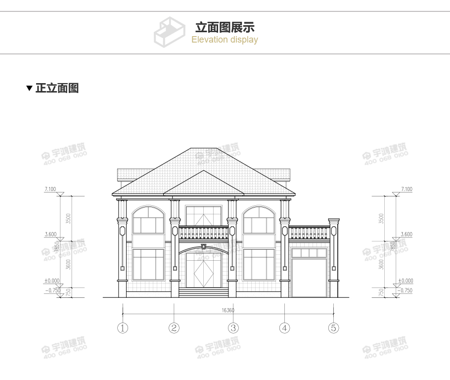 25萬(wàn)帶車庫(kù)農(nóng)村自建別墅設(shè)計(jì)圖紙