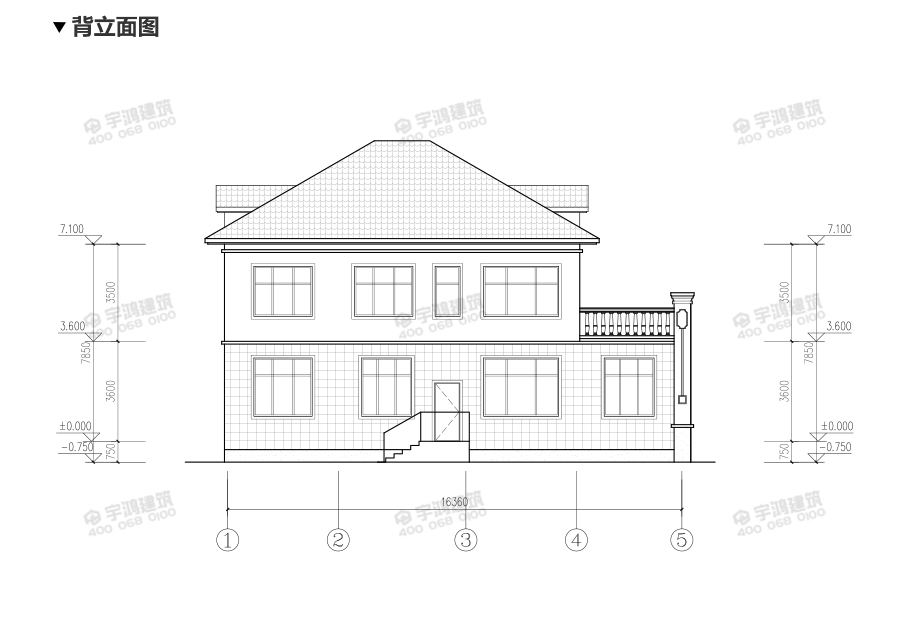 25萬(wàn)帶車庫(kù)農(nóng)村自建別墅設(shè)計(jì)圖紙