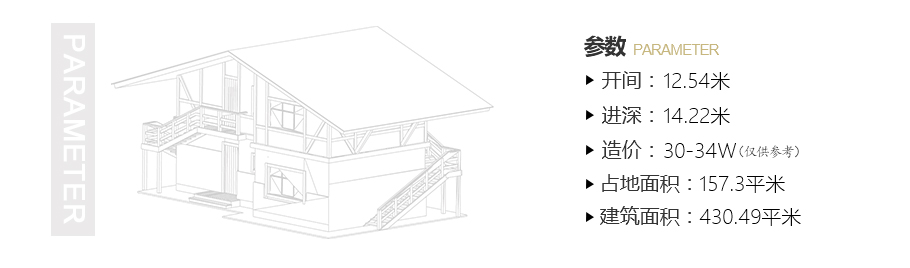 氣派農村30萬別墅款式三層設計圖，帶堂屋神龕